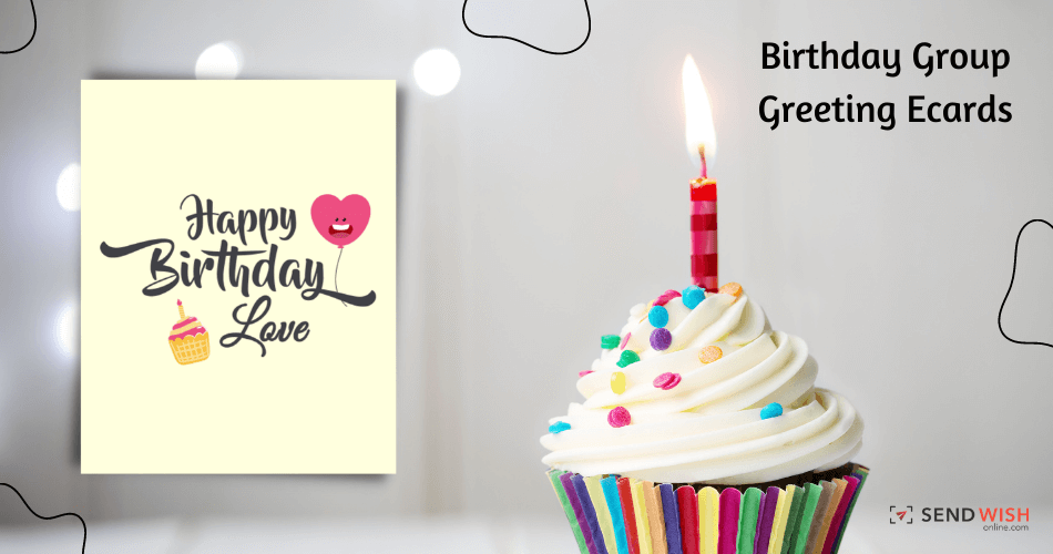 Virtual birthday cards